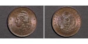 2 Сентаво Республіка Аргентина (1861 - ) Мідь 