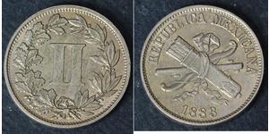 2 Сентаво Мексиканські Сполучені Штати (1867 - ) Нікель/Мідь 