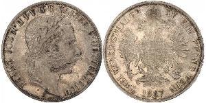 2 Талер Австрийская империя (1804-1867) Серебро Франц Иосиф I (1830 - 1916)
