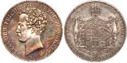 2 Талер Ангальт-Дессау (1603 -1863) Серебро Леопольд IV ,герцог Анхальта(1794 – 1871)