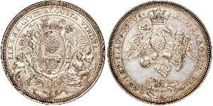 2 Талер Аугсбург (1276 - 1803) Серебро Карл VI император Св. Римской империи (1685-1740)