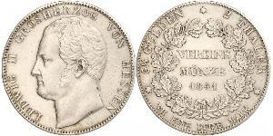 2 Талер Великое герцогство Гессен (1806 - 1918) Серебро Людвиг II (великий герцог Гессенский)