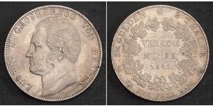 2 Талер Великое герцогство Гессен (1806 - 1918) Серебро Людвиг II (великий герцог Гессенский)