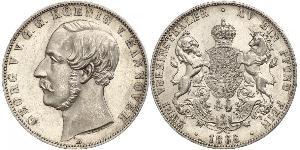 2 Талер Ганновер (королевство) (1814 - 1866) Серебро Георг V (король Ганновера) (1819 - 1878)