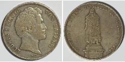 2 Талер Королевство Бавария (1806 - 1918) Серебро Людвиг I (король Баварии)(1786 – 1868)