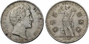 2 Талер Королевство Бавария (1806 - 1918) Серебро Людвиг I (король Баварии)(1786 – 1868)