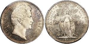 2 Талер Королевство Бавария (1806 - 1918) Серебро Людвиг I (король Баварии)(1786 – 1868)