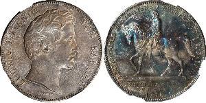 2 Талер Королевство Бавария (1806 - 1918) Серебро Людвиг I (король Баварии)(1786 – 1868)