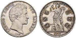2 Талер Королевство Бавария (1806 - 1918) Серебро Людвиг I (король Баварии)(1786 – 1868)