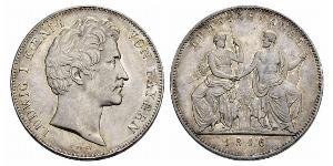 2 Талер Королевство Бавария (1806 - 1918) Серебро Людвиг I (король Баварии)(1786 – 1868)