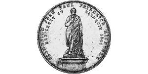 2 Талер Королевство Бавария (1806 - 1918) Серебро Людвиг I (король Баварии)(1786 – 1868)