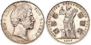 2 Талер Королевство Бавария (1806 - 1918) Серебро Людвиг I (король Баварии)(1786 – 1868)