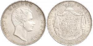 2 Талер Нассау (герцогство) (1806 - 1866) Серебро Адольф (великий герцог Люксембургский)