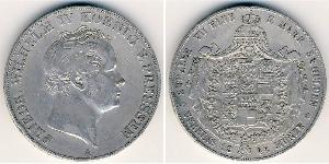 2 Талер Пруссия (королевство) (1701-1918) Серебро Фридрих Вильгельм IV (1795 - 1861)