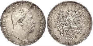 2 Талер Пруссия (королевство) (1701-1918) Серебро Wilhelm I, German Emperor (1797-1888)