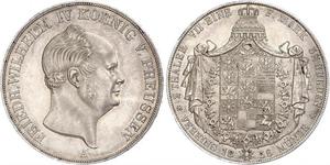 2 Талер Пруссия (королевство) (1701-1918) Серебро Фридрих Вильгельм IV (1795 - 1861)
