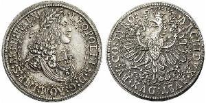 2 Талер Священная Римская империя (962-1806) Серебро Леопольд I (император Священной Римской империи)(1640-1705)