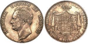 2 Талер Principality of Anhalt-Köthen (1603 -1853) Срібло Генріх Ангальт-Кетен-Плєсс (1778 –1847)