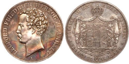 2 Талер Ангальт-Дессау (1603 -1863) Срібло Леопольд IV Фрідріх фон Ангальт (1794 – 1871)