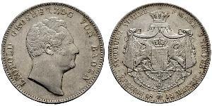 2 Талер Велике герцогство Баден (1806-1918) Срібло Leopold, Grand Duke of Baden (1790 – 1852)