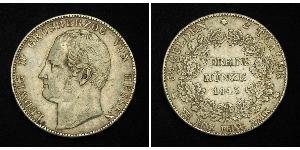 2 Талер Великое герцогство Гессен (1806 - 1918) Срібло Louis II, Grand Duke of Hesse