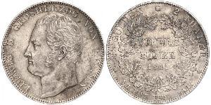 2 Талер Великое герцогство Гессен (1806 - 1918) Срібло Louis II, Grand Duke of Hesse