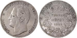 2 Талер Великое герцогство Гессен (1806 - 1918) Срібло Louis II, Grand Duke of Hesse