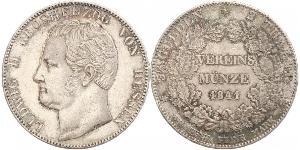 2 Талер Великое герцогство Гессен (1806 - 1918) Срібло Louis II, Grand Duke of Hesse