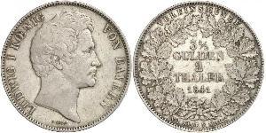 2 Талер Королівство Баварія (1806 - 1918) Срібло Людвиг I (король Баварії)(1786 – 1868)