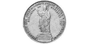 2 Талер Королівство Баварія (1806 - 1918) Срібло Людвиг I (король Баварії)(1786 – 1868)