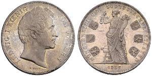 2 Талер Королівство Баварія (1806 - 1918) Срібло Людвиг I (король Баварії)(1786 – 1868)