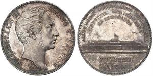 2 Талер Королівство Баварія (1806 - 1918) Срібло Максиміліан II (король Баварії)(1811 - 1864)