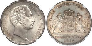 2 Талер Королівство Баварія (1806 - 1918) Срібло Максиміліан II (король Баварії)(1811 - 1864)
