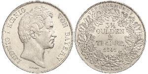 2 Талер Королівство Баварія (1806 - 1918) Срібло Людвиг I (король Баварії)(1786 – 1868)