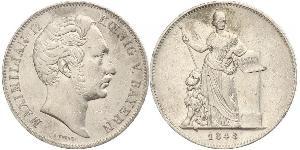 2 Талер Королівство Баварія (1806 - 1918) Срібло Максиміліан II (король Баварії)(1811 - 1864)