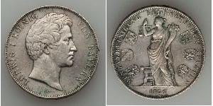 2 Талер Королівство Баварія (1806 - 1918) Срібло Людвиг I (король Баварії)(1786 – 1868)