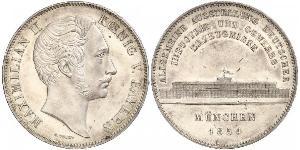 2 Талер Королівство Баварія (1806 - 1918) Срібло Максиміліан II (король Баварії)(1811 - 1864)