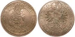 2 Талер Священна Римська імперія (962-1806) Срібло Леопольд I Габсбург(1640-1705)