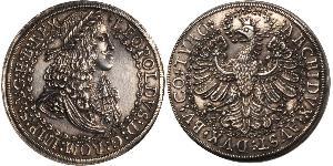 2 Талер Священна Римська імперія (962-1806) Срібло Леопольд I Габсбург(1640-1705)