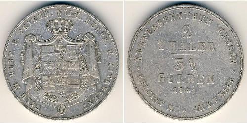 2 Талер князівство Гессен-Кассель (1567 - 1806) Срібло 