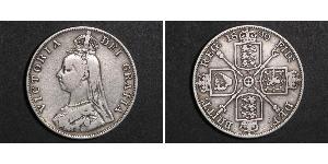 2 Флорін Сполучене королівство Великобританії та Ірландії (1801-1922) Срібло Вікторія (1819 - 1901)