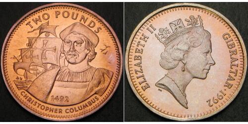 2 Фунт Gibraltar (1704 - )  