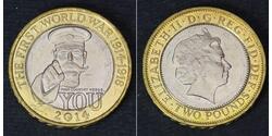 2 Фунт Велика Британія   