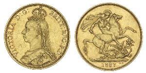 2 Фунт Велика Британія  Золото Вікторія (1819 - 1901)