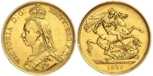 2 Фунт Велика Британія  Золото Вікторія (1819 - 1901)