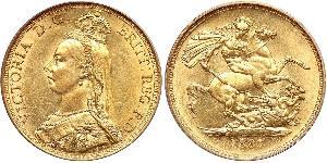 2 Фунт Велика Британія  Золото Вікторія (1819 - 1901)