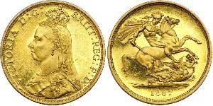 2 Фунт Великобритания  Золото Виктория (1819 - 1901)
