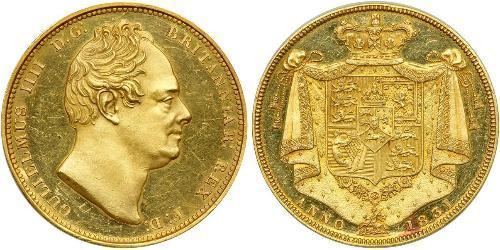 2 Фунт Сполучене королівство Великобританії та Ірландії (1801-1922) / Велика Британія  Золото Вільгельм IV (1765-1837)
