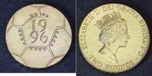 2 Фунт Велика Британія (1922-) Нікель/Мідь Єлизавета II (1926-2022)