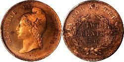 2 Цент Либерия (1847 - )  